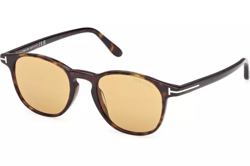 Tom Ford HOLT-02 (FT1302-52E) 50 | Unisex Kahverengi Güneş Gözlüğü